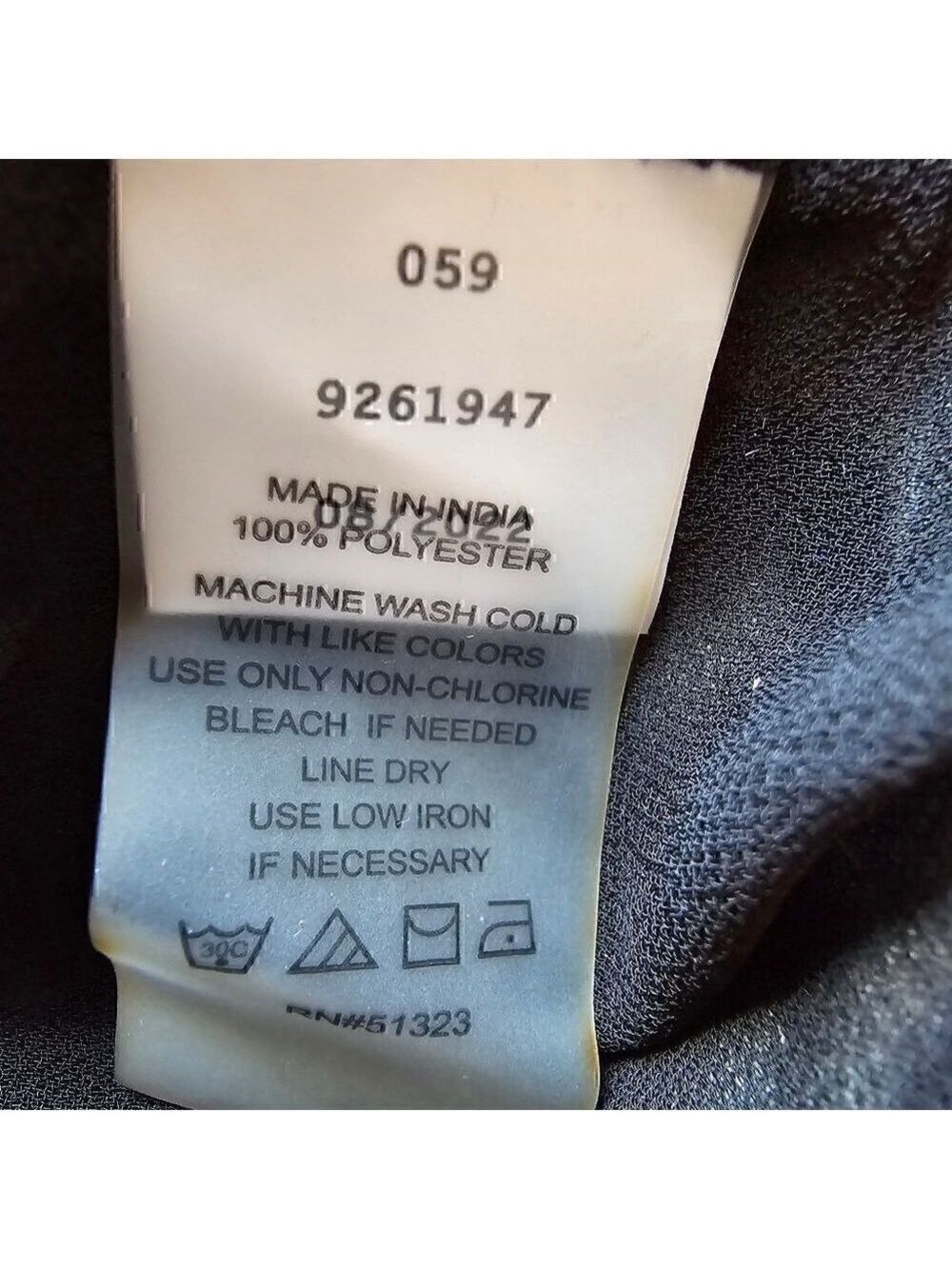 Ideology Tank Top Dark Gray Black XL NWT #TK45 - Picture 7 of 8